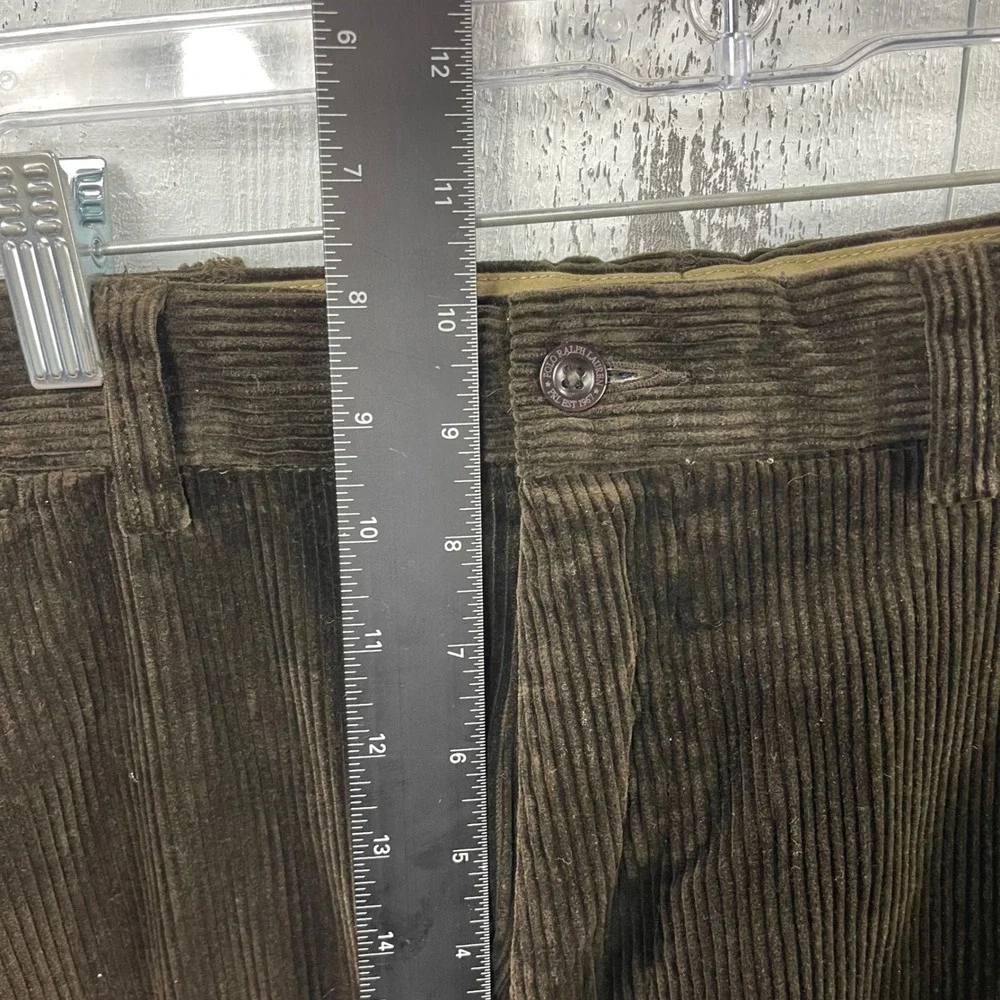 Polo Ralph Lauren Preston Corduroy Pants Brown Straight Leg 36x32